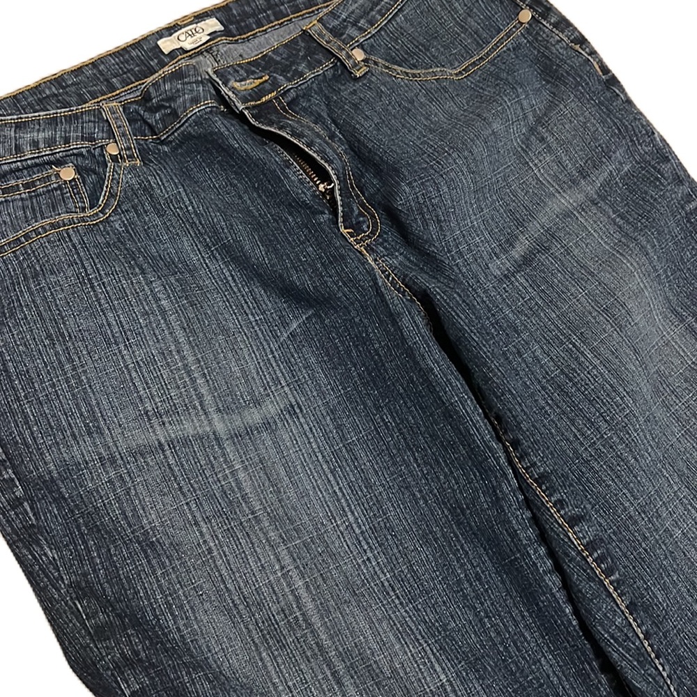 Cato, 5-Pocket, Design Pockets, Jean Capris, Size 14 - Picture 10 of 10